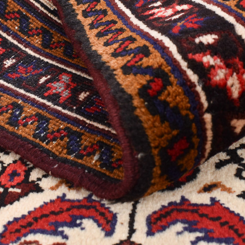 Løper Persisk teppe - Nomadisk - 375 x 91 cm - beige