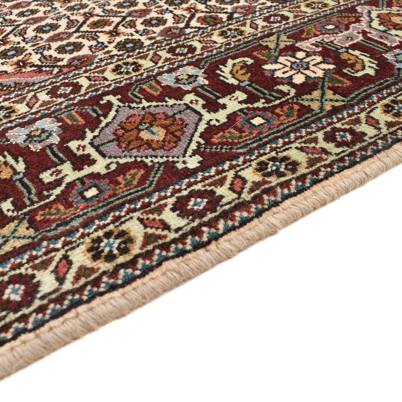 Persisk teppe - Tabriz - Royal square  - 205 x 201 cm - lysebrun