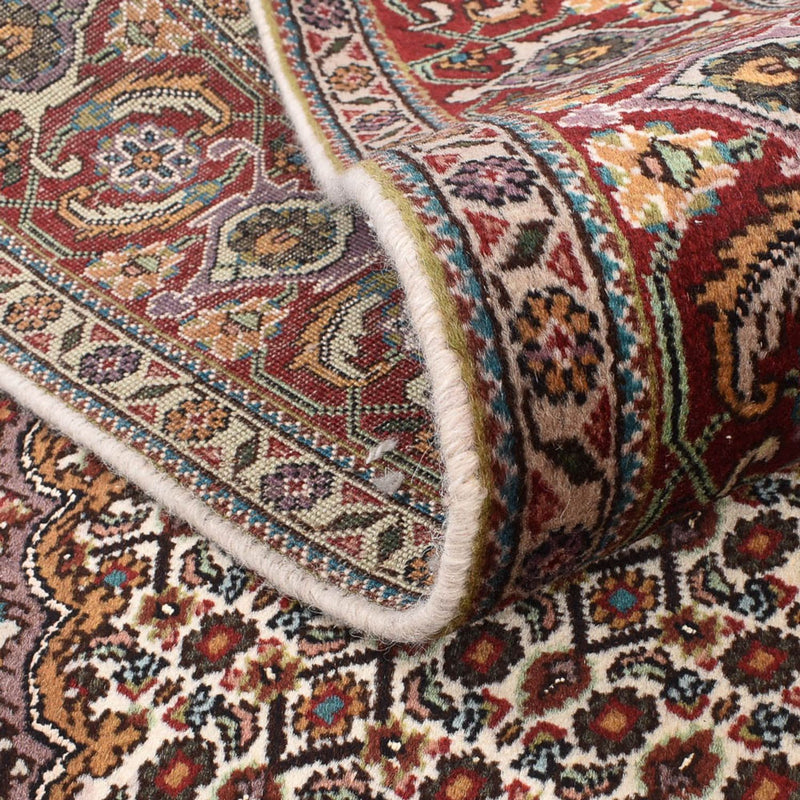 Persisk teppe - Tabriz - Royal square  - 205 x 204 cm - lysebrun
