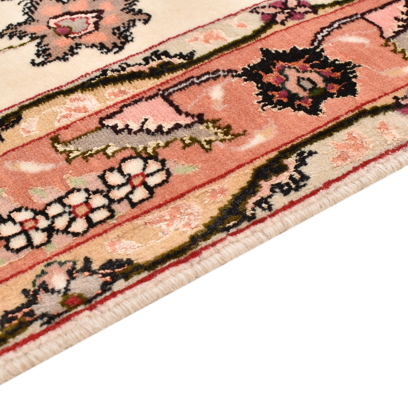 Løper Persisk teppe - Tabriz - Royal - 204 x 81 cm - flerfarget