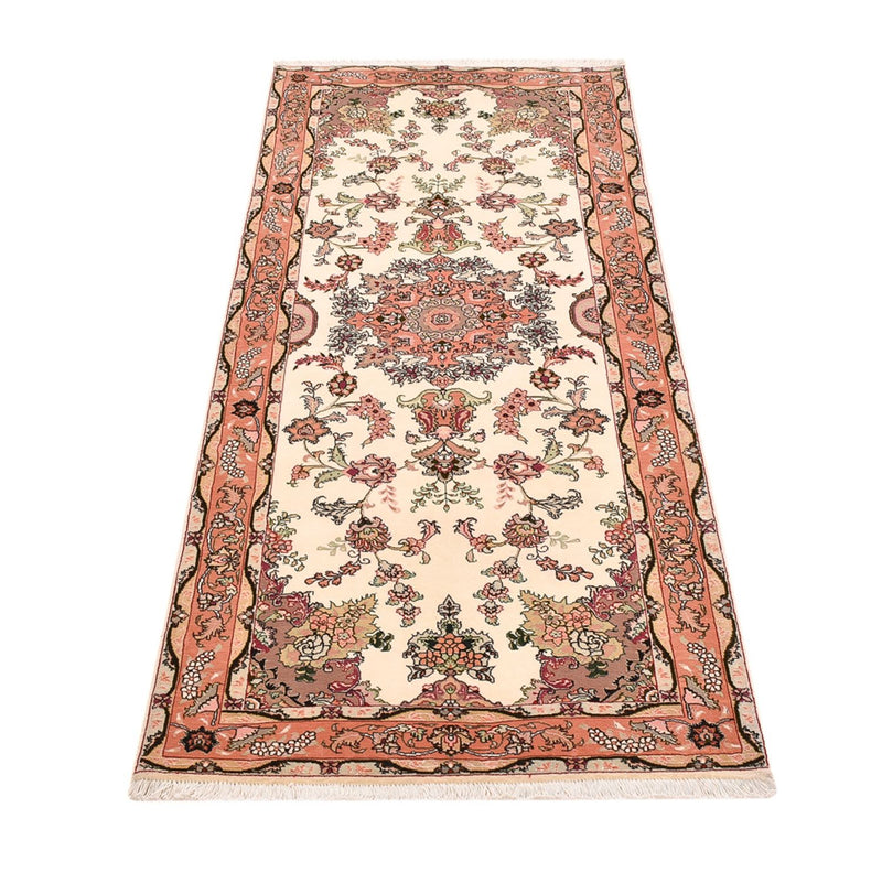 Løper Persisk teppe - Tabriz - Royal - 204 x 81 cm - flerfarget