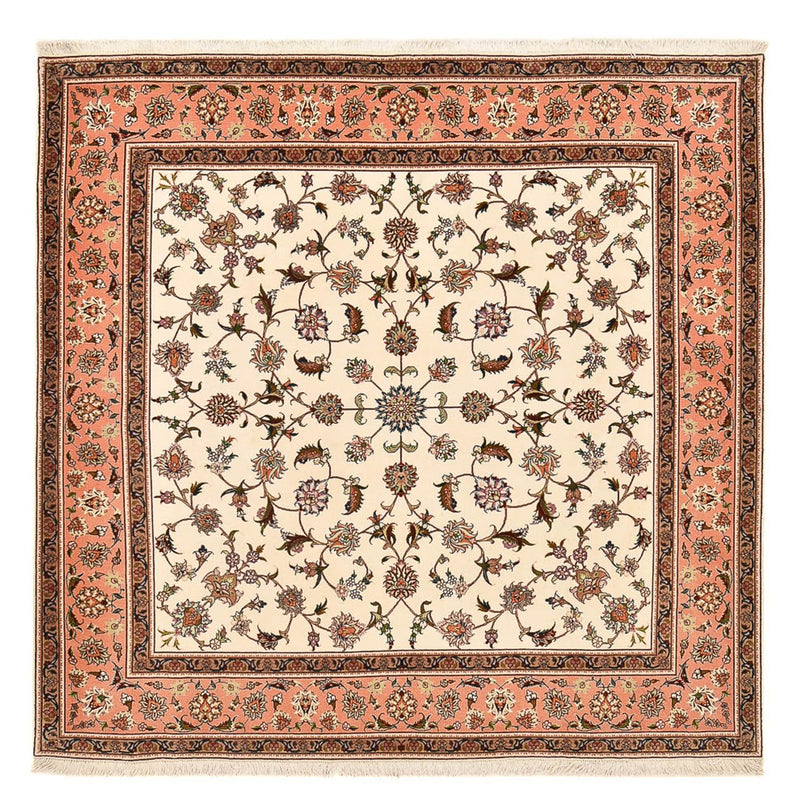 Tabriz - 50 Raj Teppe 210x204cm - Persisk teppe