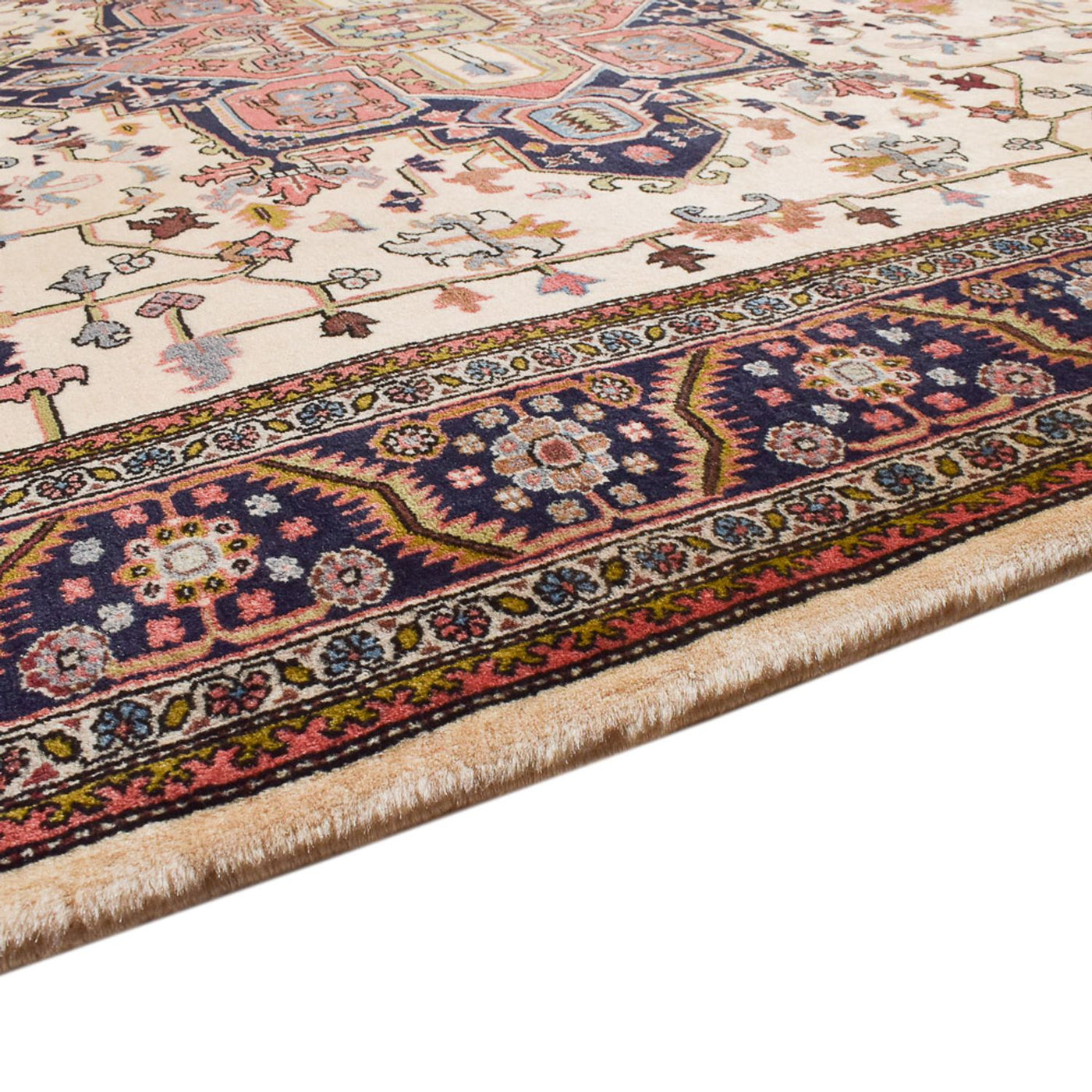 Persisk teppe - Nomadisk - 306 x 202 cm - krem