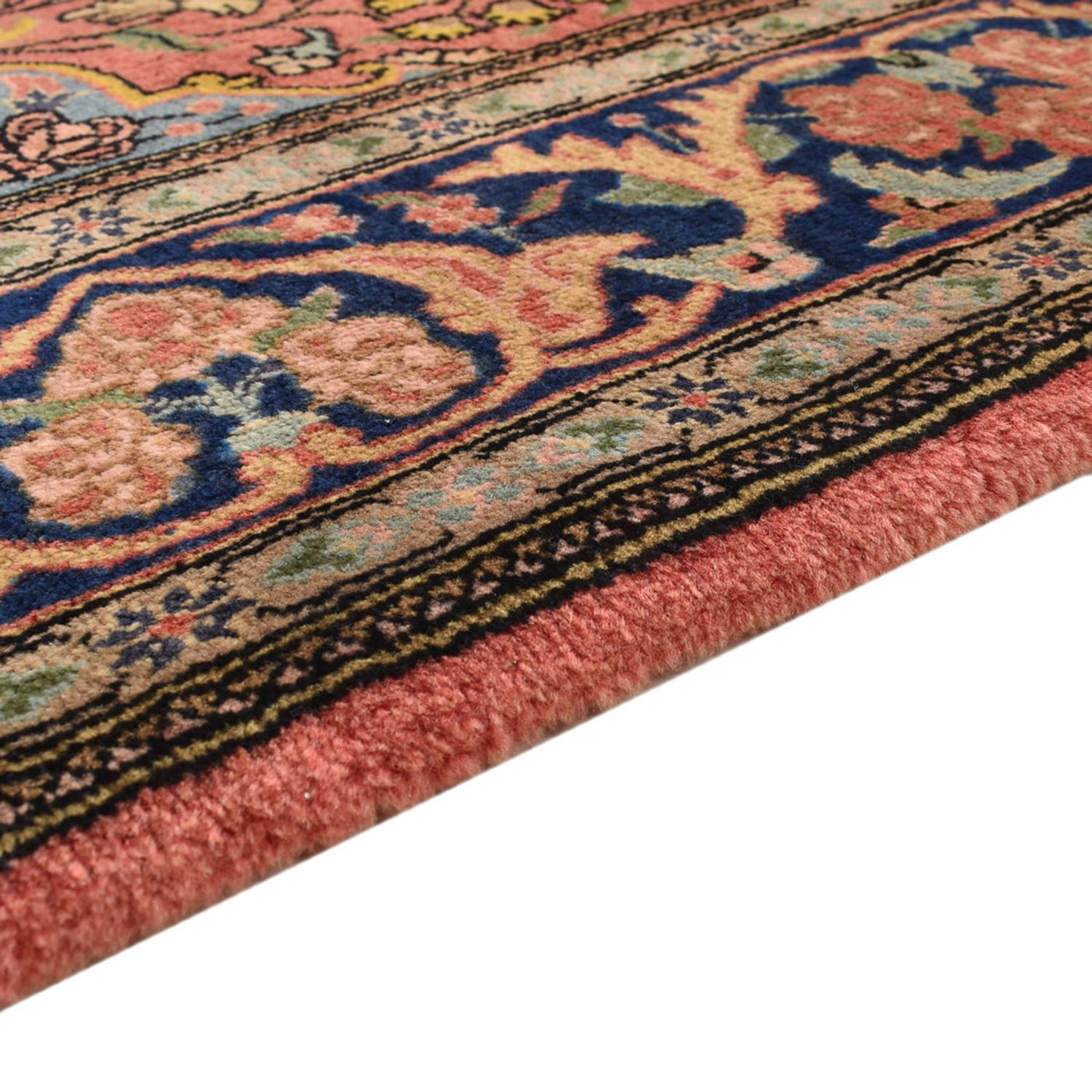 Persisk teppe - Nomadisk - 243 x 145 cm - lys rød