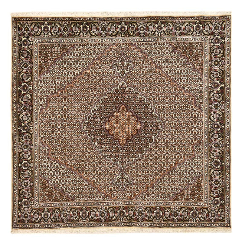 Tabriz - 40 Raj Teppe 202x202cm - Persisk teppe