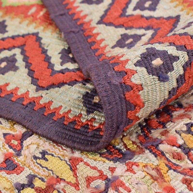 Kelimteppe - Orientalsk - 262 x 157 cm - mørk beige