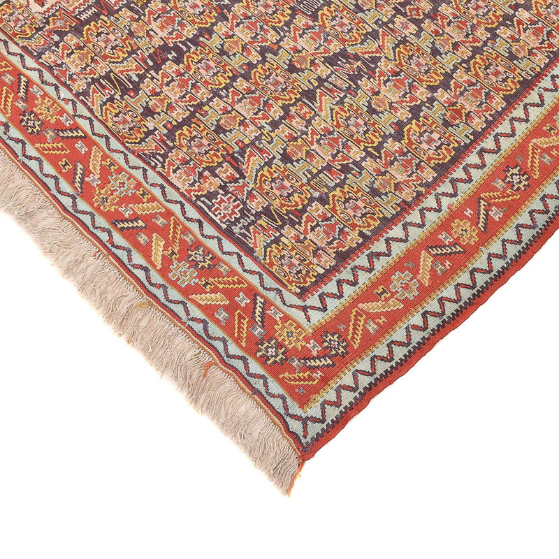 Kelimteppe - Orientalsk - 248 x 156 cm - lys rød