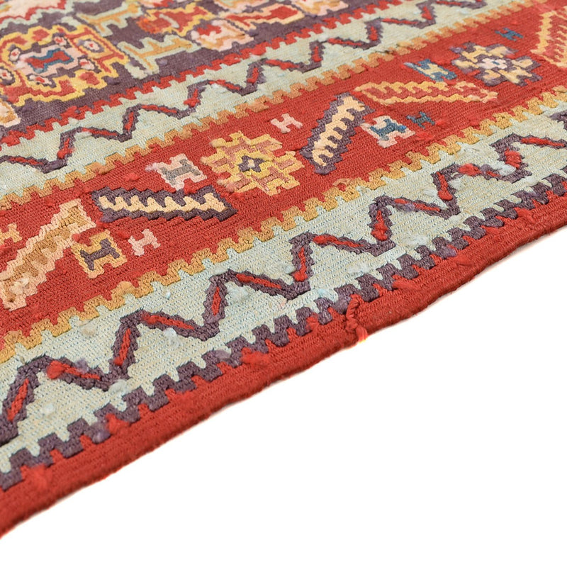 Kelimteppe - Orientalsk - 248 x 156 cm - lys rød