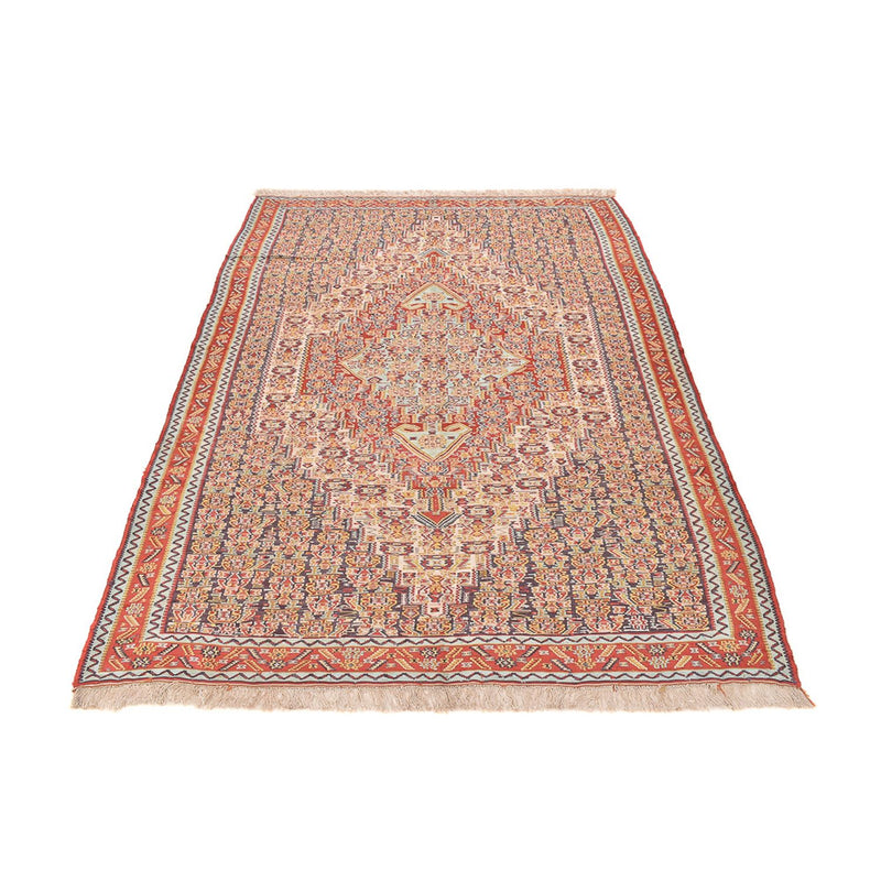 Kelimteppe - Orientalsk - 248 x 156 cm - lys rød