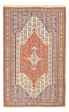 Silke kilim Teppe 154x260cm - Rektangulær / Rød / 154 x 260 cm Rektangulær