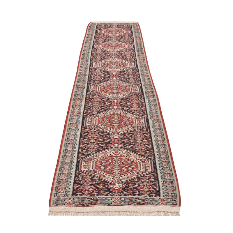 Senneh kilim Teppe 395x85cm