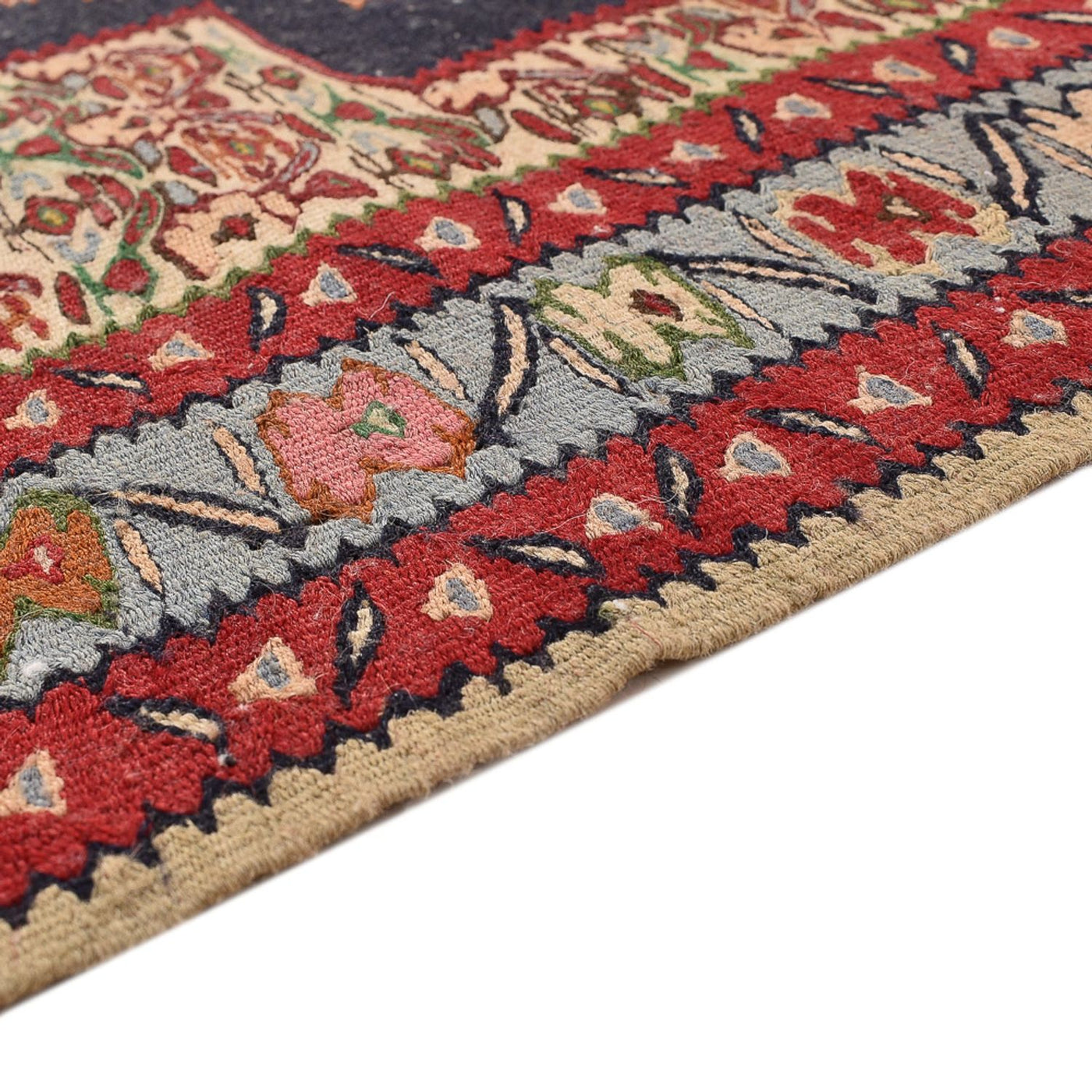 Senneh kilim Teppe 395x87cm