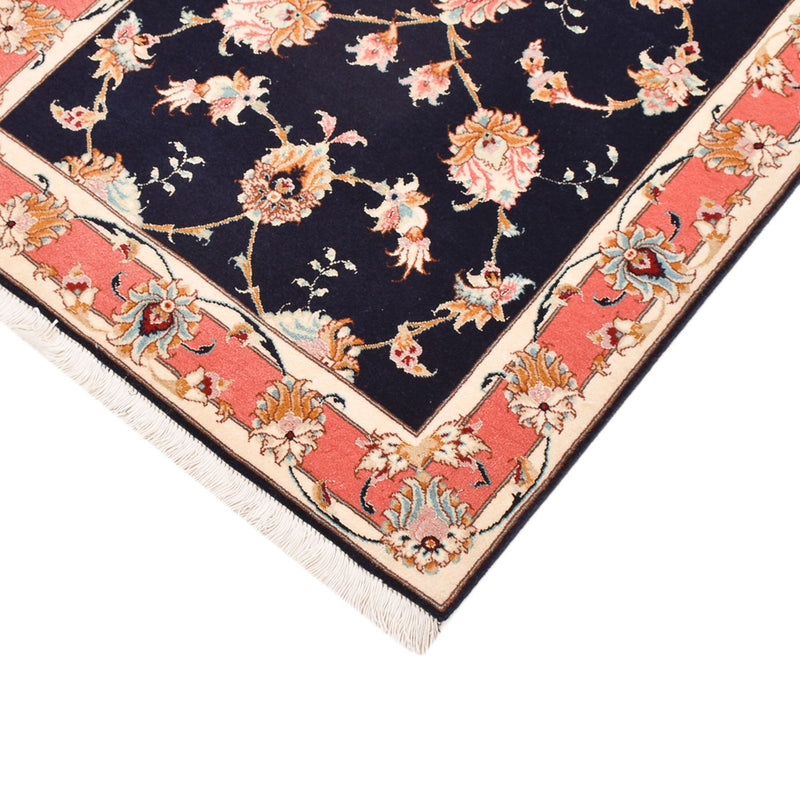 Løper Persisk teppe - Tabriz - Royal - 189 x 74 cm - mørkeblå