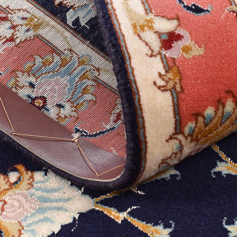 Løper Persisk teppe - Tabriz - Royal - 189 x 74 cm - mørkeblå