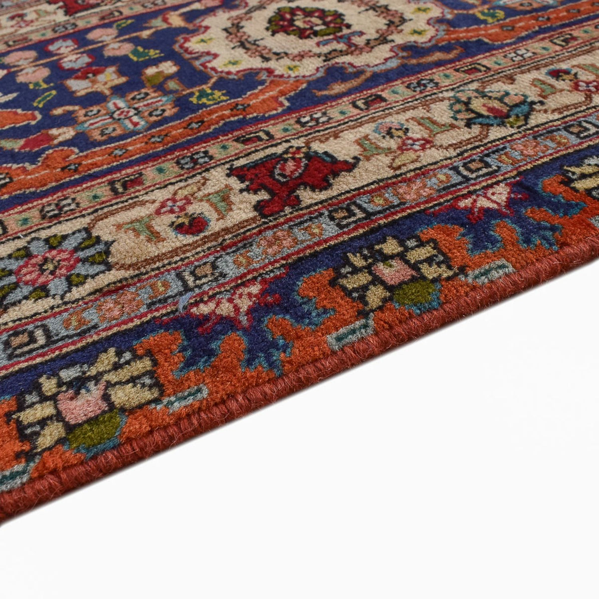 Tabriz - 40 Raj Teppe 300x397cm - Persisk teppe - oransje