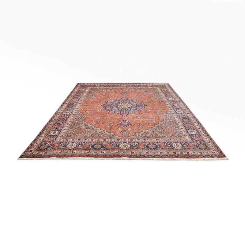 Tabriz - 40 Raj Teppe 300x397cm - Persisk teppe - oransje
