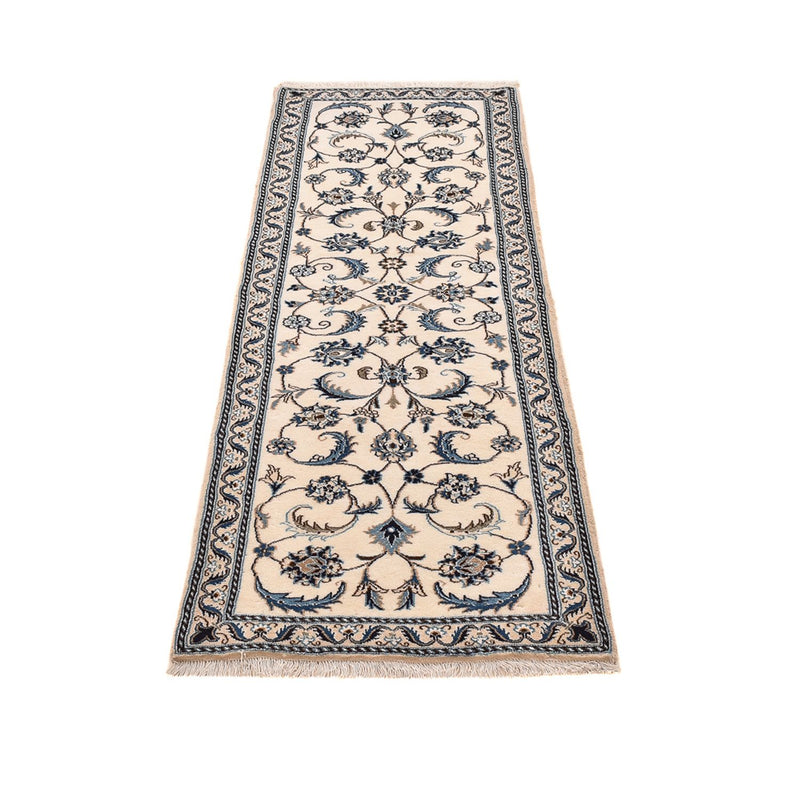 Løper Persisk teppe - Nain - Royal - 194 x 61 cm - krem