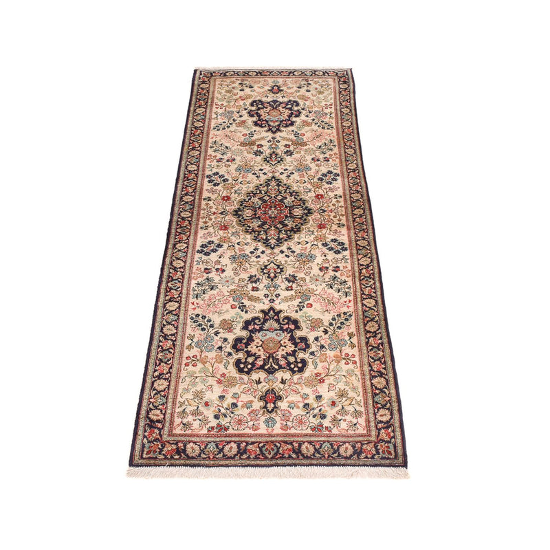 Qom silke Teppe 222x69cm - Persisk teppe