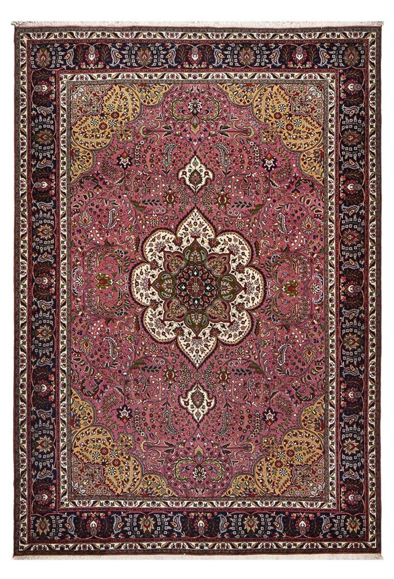 Persisk teppe - Tabriz - Royal - 303 x 210 cm - lys rød