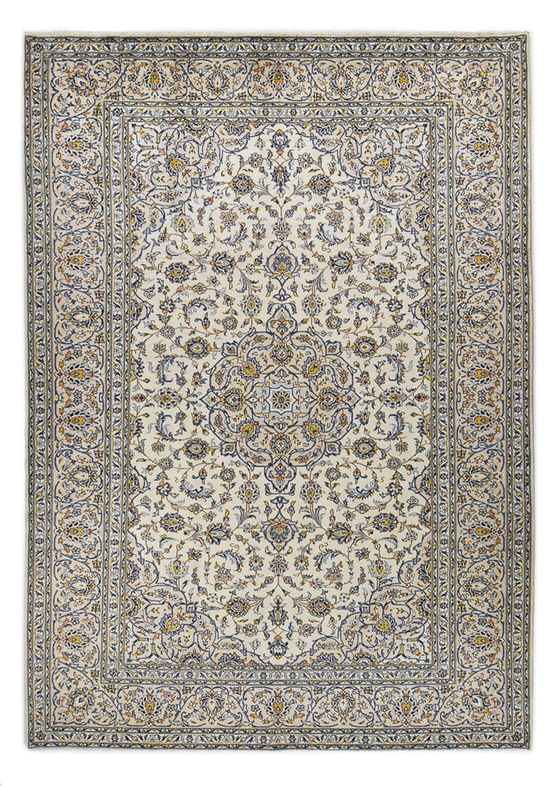 Persisk teppe - Keshan - Royal - 345 x 245 cm - grå