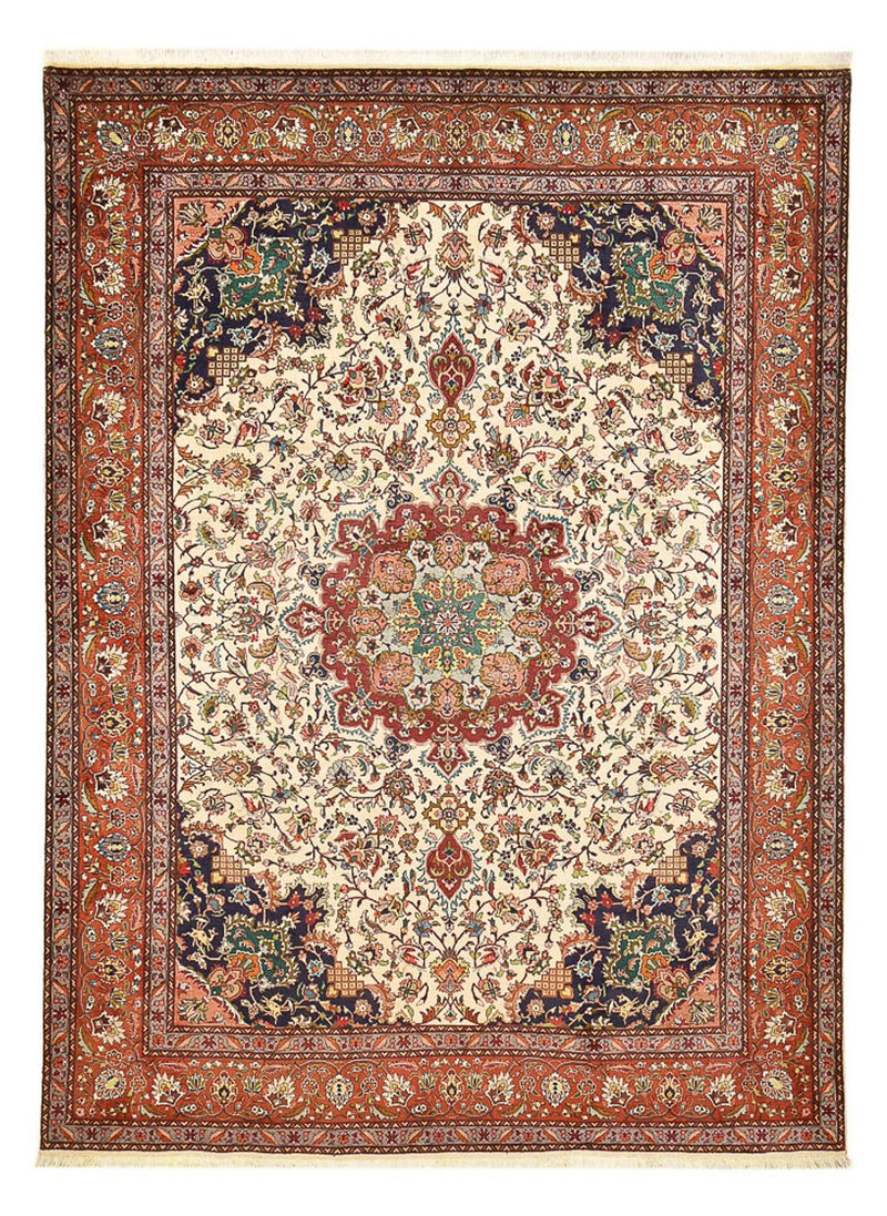 Persisk teppe - Tabriz - Royal - 356 x 258 cm - krem