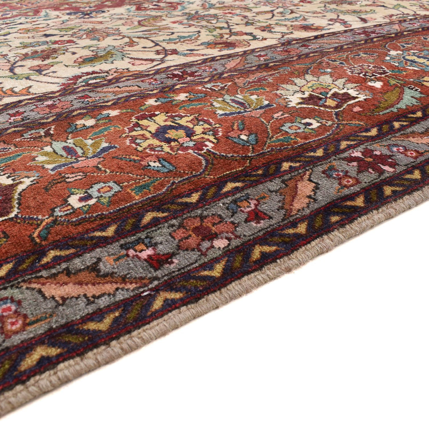 Persisk teppe - Tabriz - Royal - 356 x 258 cm - krem
