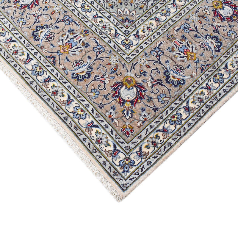 Persisk teppe - Keshan - Royal - 343 x 250 cm - grå