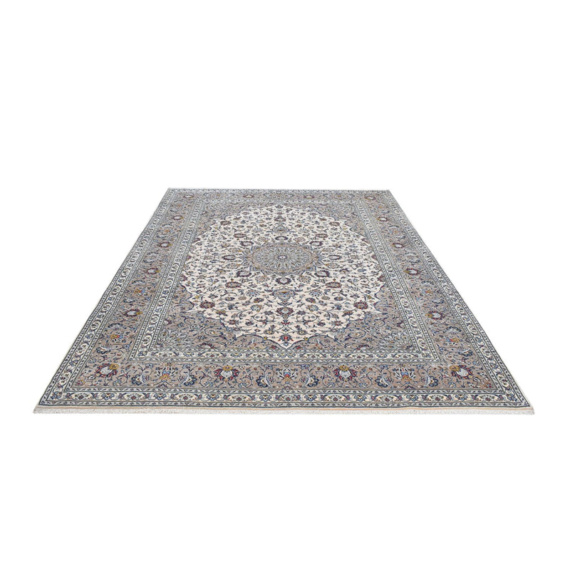 Persisk teppe - Keshan - Royal - 343 x 250 cm - grå