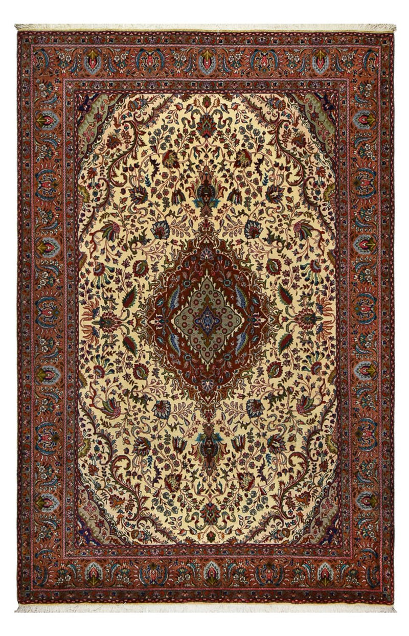 Tabriz - 40 Raj Teppe 206x312cm - Persisk teppe
