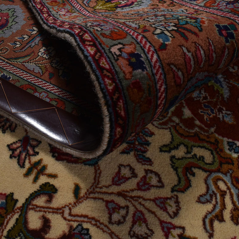 Tabriz - 40 Raj Teppe 206x312cm - Persisk teppe