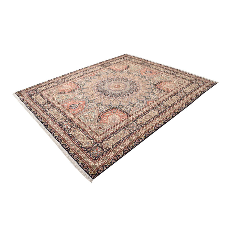 Persisk teppe - Tabriz - Royal - 300 x 251 cm - lys beige