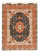 Persisk teppe - Tabriz - Premium - 202 x 148 cm - flerfarget