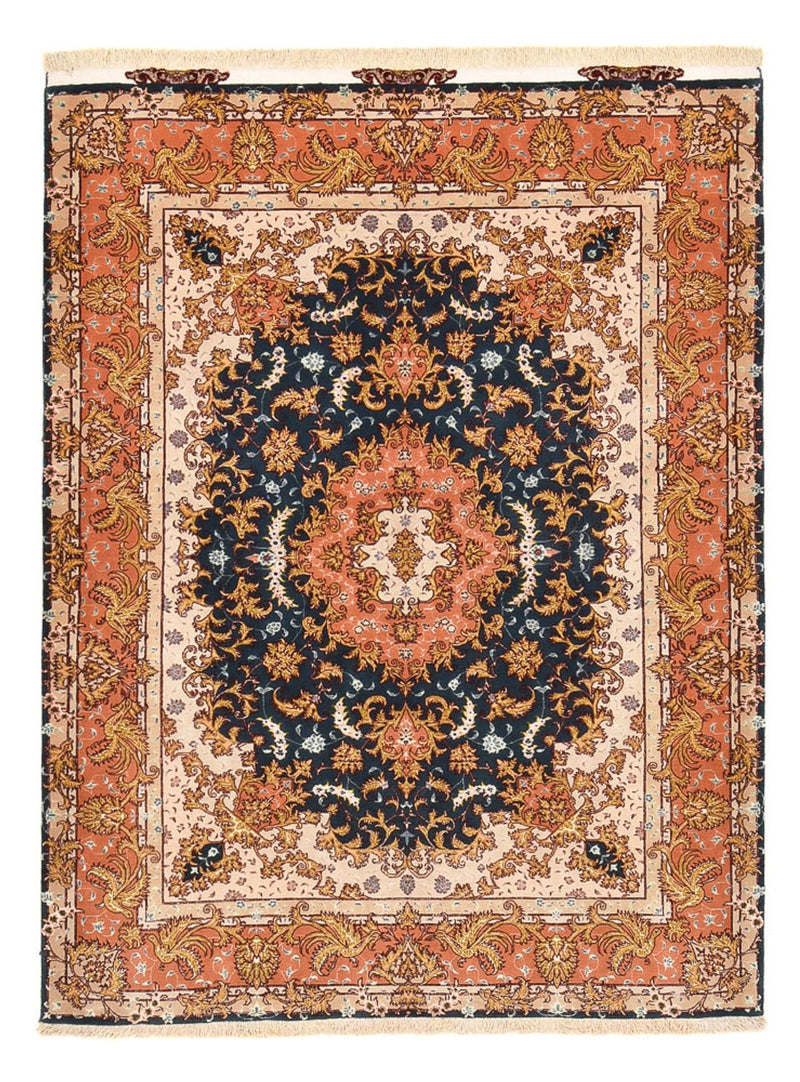 Persisk teppe - Tabriz - Premium - 202 x 148 cm - flerfarget