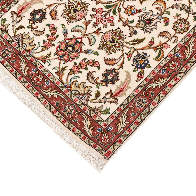 Løper Persisk teppe - Tabriz - Premium - 255 x 70 cm - sand