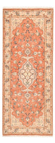 Løper Persisk teppe - Tabriz - Royal - 203 x 80 cm - lys rød