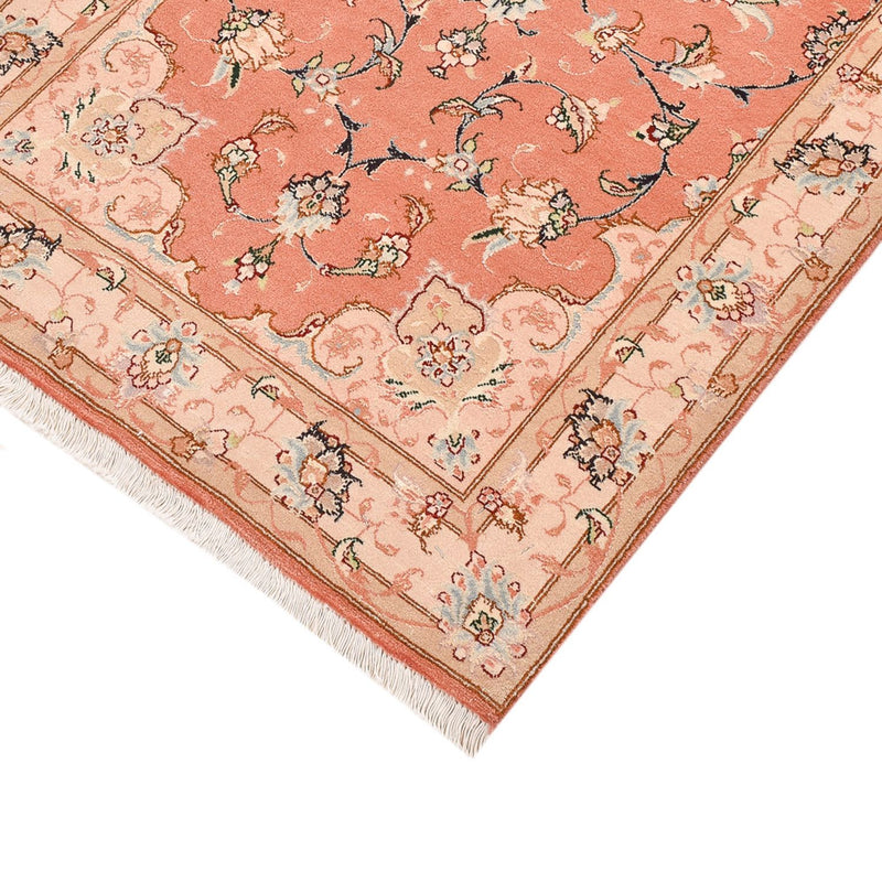 Løper Persisk teppe - Tabriz - Royal - 203 x 80 cm - lys rød