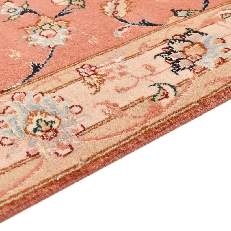 Løper Persisk teppe - Tabriz - Royal - 203 x 80 cm - lys rød