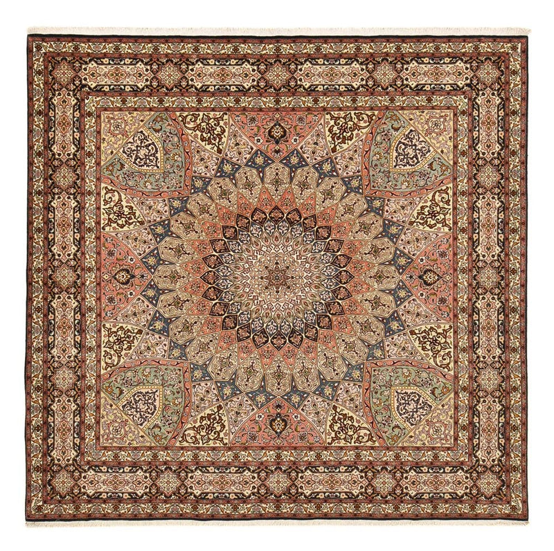 Tabriz - 50 Raj Teppe 263x252cm - Persisk teppe