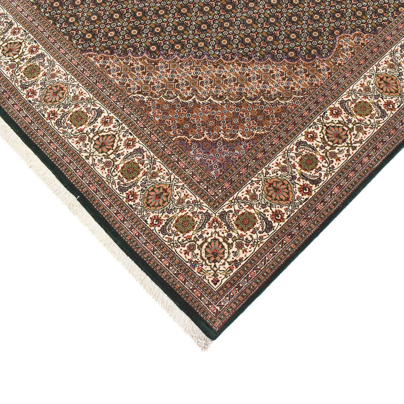 Løper Persisk teppe - Tabriz - Premium - 404 x 203 cm - sand