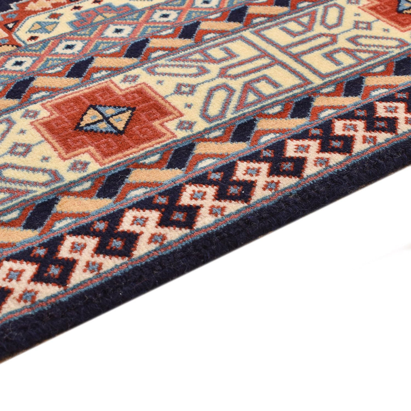 Løper Persisk teppe - Tabriz - Premium - 300 x 73 cm - mørkeblå