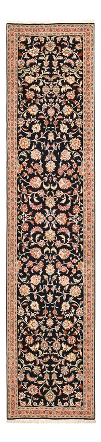 Løper Persisk teppe - Tabriz - Premium - 300 x 67 cm - mørkeblå – product image