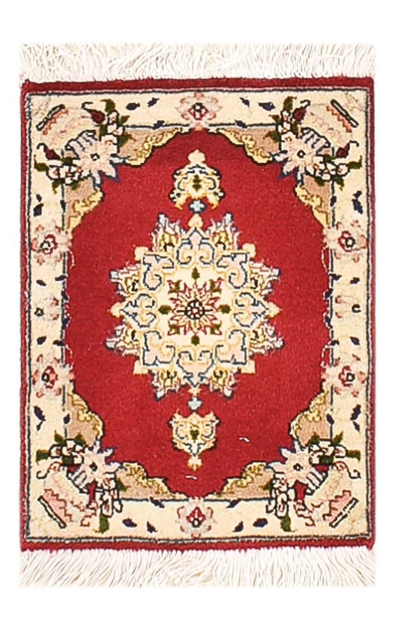 Persisk teppe - Tabriz - Premium - 40 x 30 cm - rød