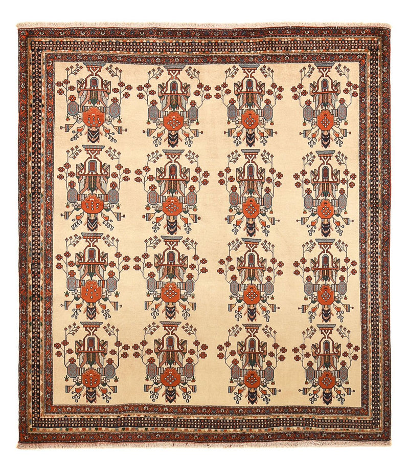 Afshar Sirjan Teppe 230x195cm - Persisk teppe