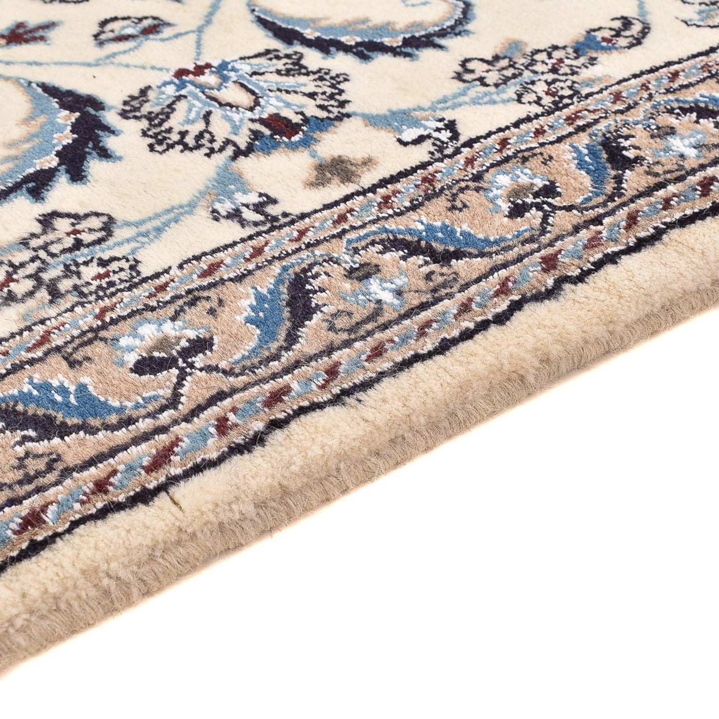 Løper Persisk teppe - Nain - Royal - 195 x 58 cm - krem