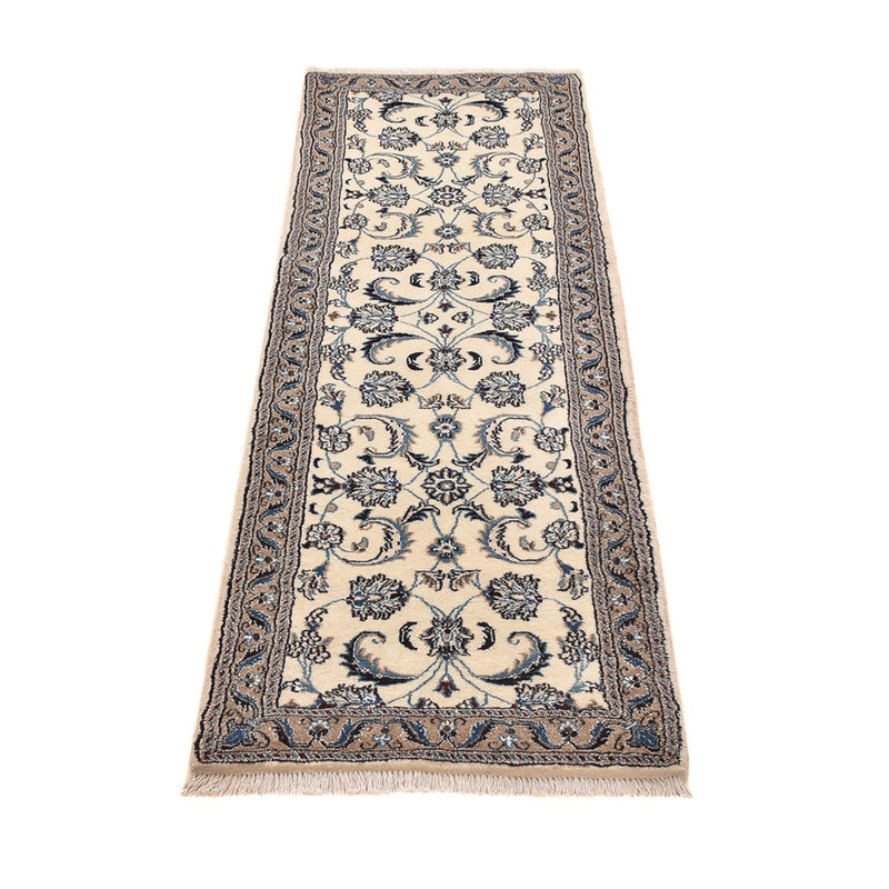 Løper Persisk teppe - Nain - Royal - 195 x 58 cm - krem