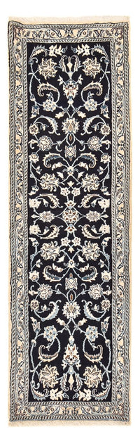 Løper Persisk teppe - Nain - Royal - 203 x 62 cm - mørkeblå – product image