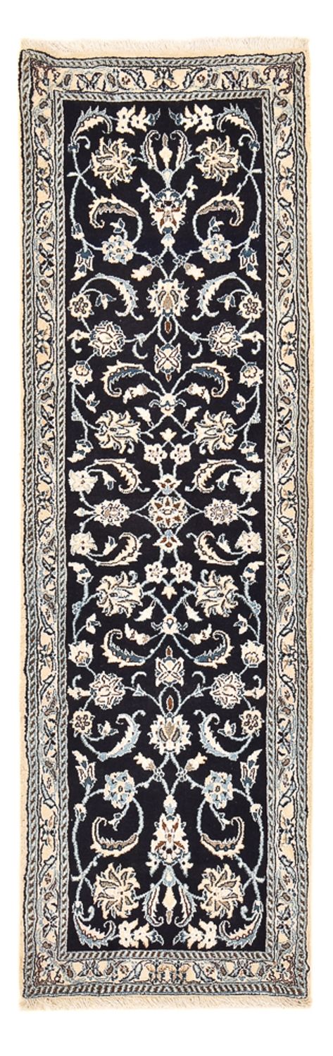 Løper Persisk teppe - Nain - Royal - 203 x 62 cm - mørkeblå