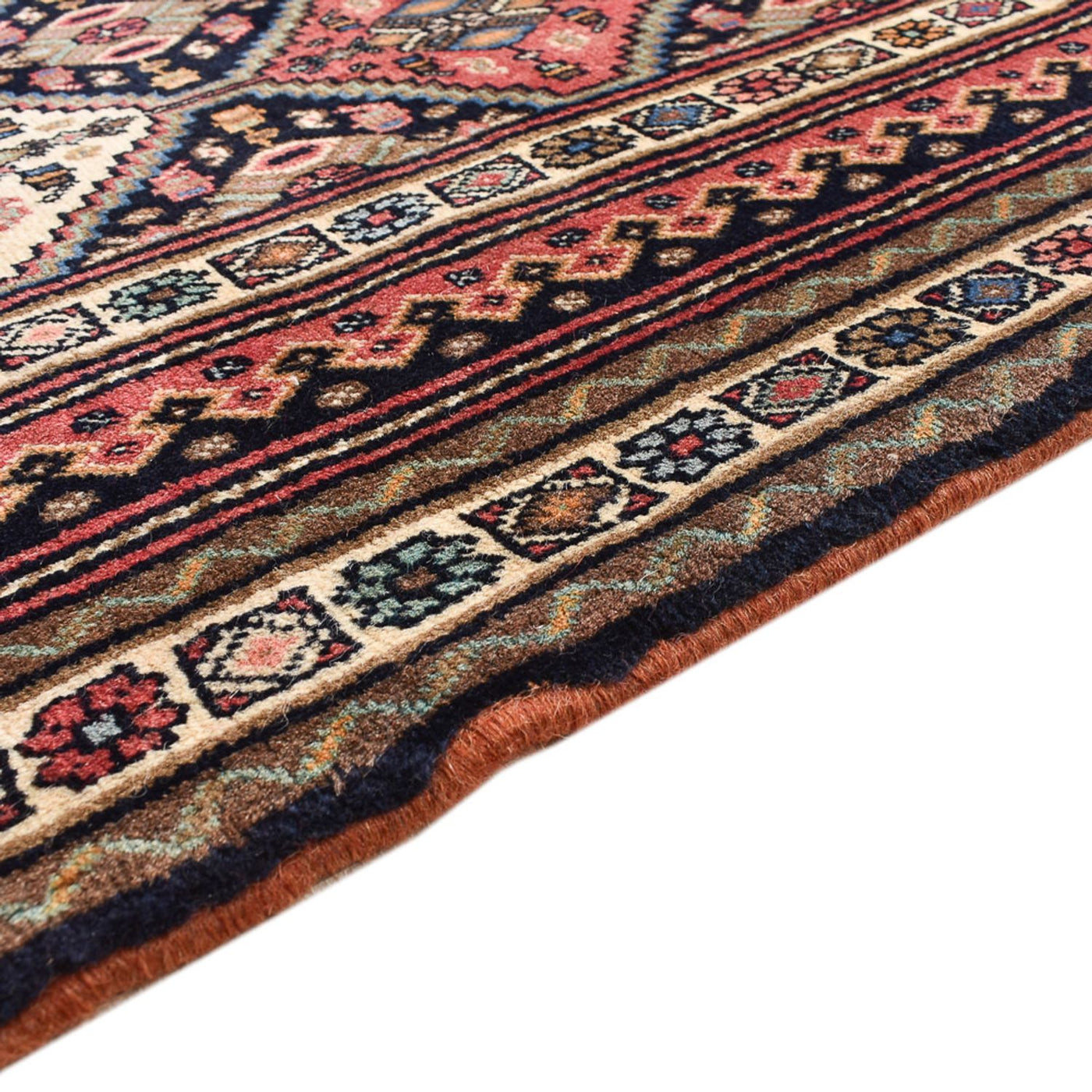 Afshar Sirjan Teppe 253x185cm - Persisk teppe