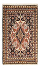 Persisk teppe - Bijar - 70 x 50 cm - mørk beige