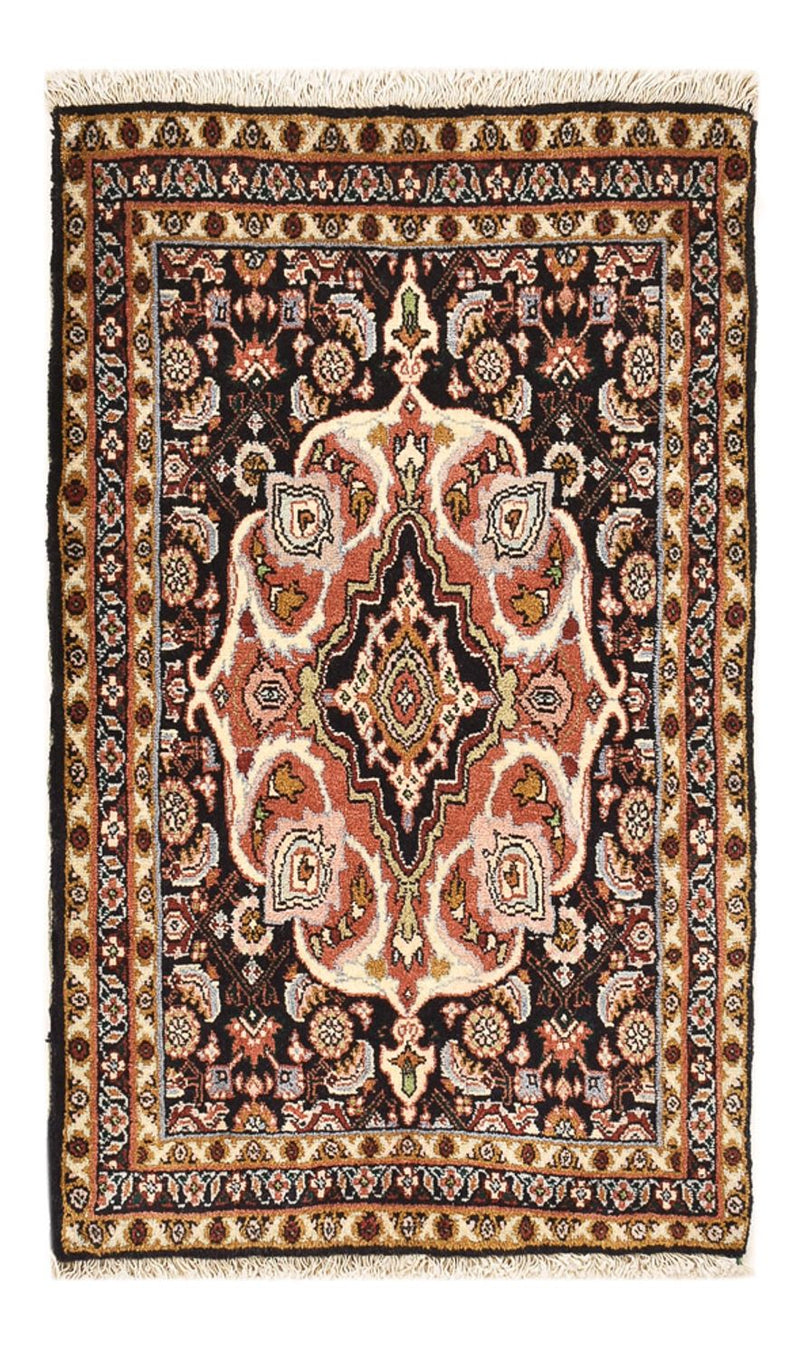 Persisk teppe - Bijar - 70 x 50 cm - mørk beige